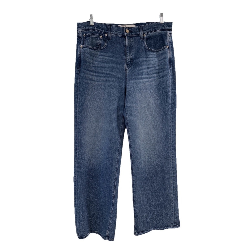 AYR The Secret Sauce Wide Leg Jeans NWOT Good Mood Stretch Size 34S (36x29)